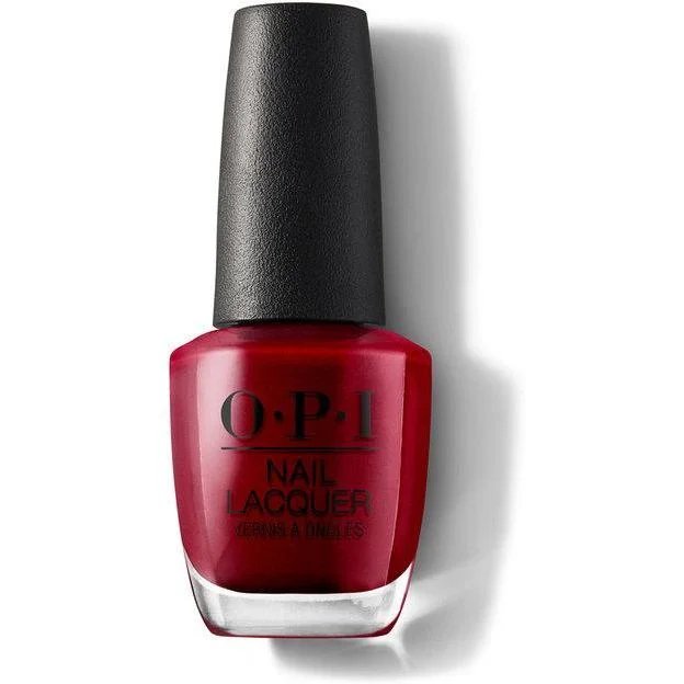 nail polish smooth rapids-OPI Nail Lacquer - Danke-Shiny Red 0.5 oz - #NLG14