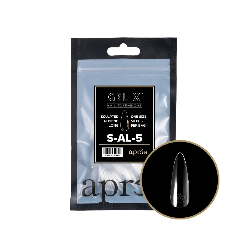 nail repair with dye-free nail treatment-APRES TIP BAG - 5 - SCULPTED ALMOND LONG