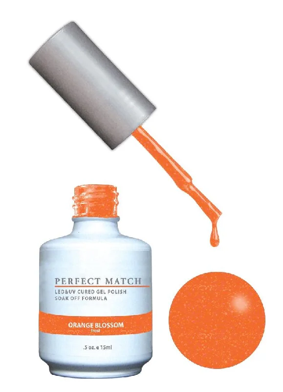 nail polish stylish reservoir-Perfect Match Gel Duo PMS 145 ORANGE BLOSSOM