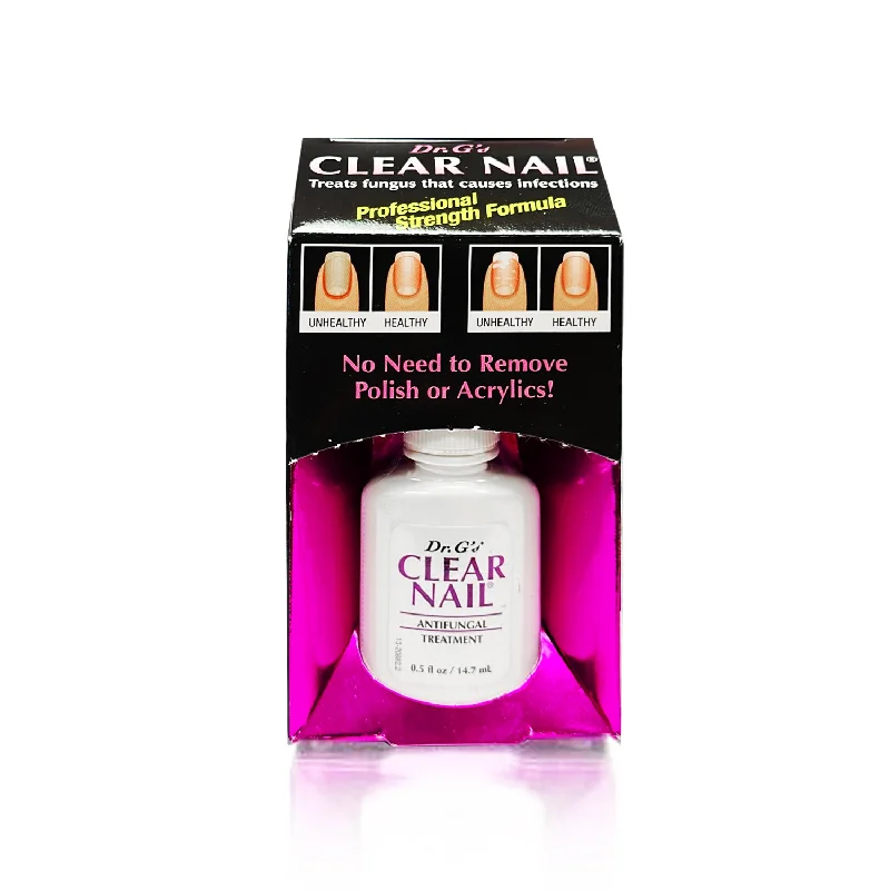 nail repair for nail wellness maintenance hacks-AMER 100012 DR G'S CLEAR NAIL ANTIFUNGAL TREATMENT . 5 OZ