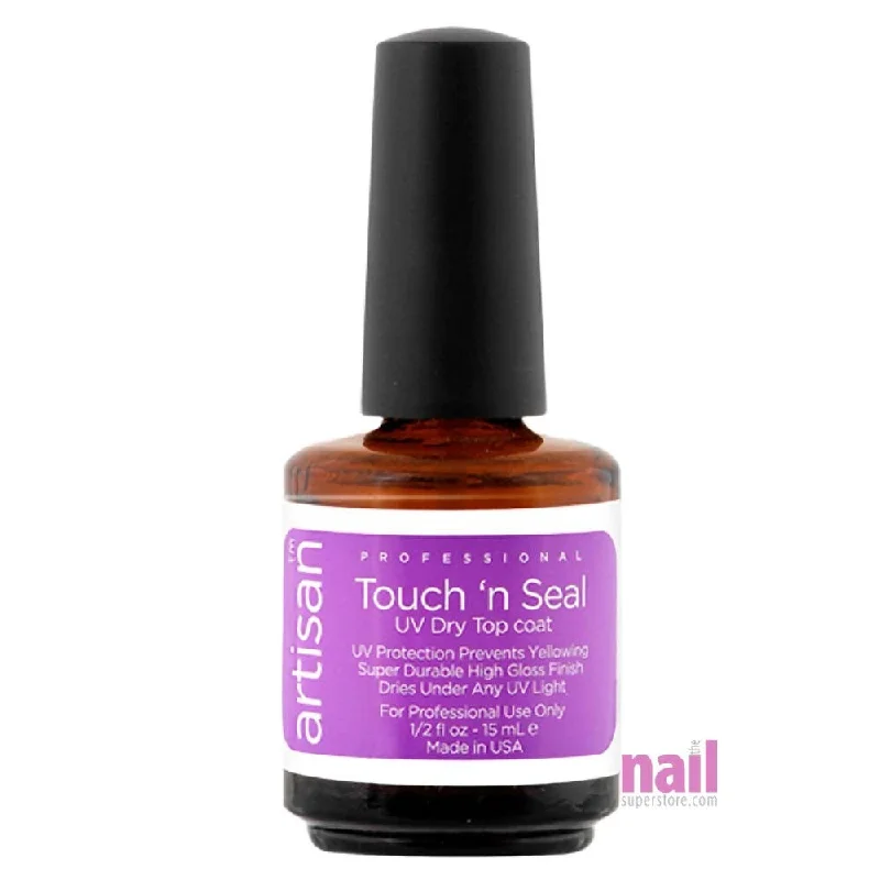 nail polish vivid sky-Artisan Touch N Seal UV Dry Top Coat | Cures & Dries Quickly Under UV Light - 0.5 oz