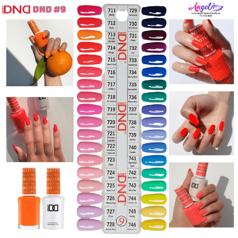 nail polish smooth marker-DND9 Collection #9 (Full Set 36 Colors #711 - #746)