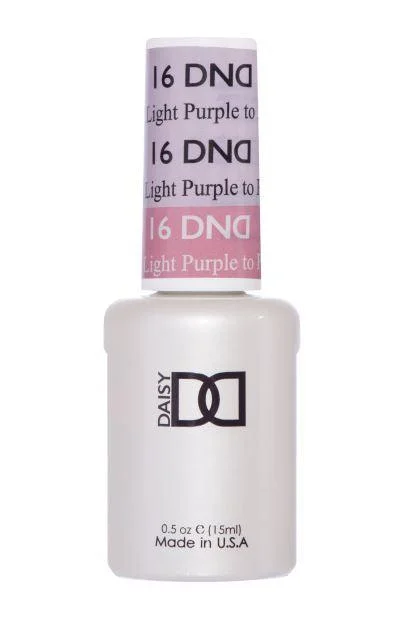 nail polish glistening cotton-DND Mood Change #16 – Light Purple To Pink