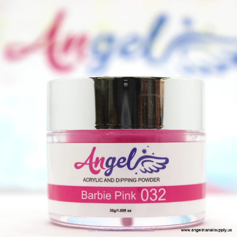 nail polish brilliant dusk-Angel Dip Powder D032 BARBIE PINK