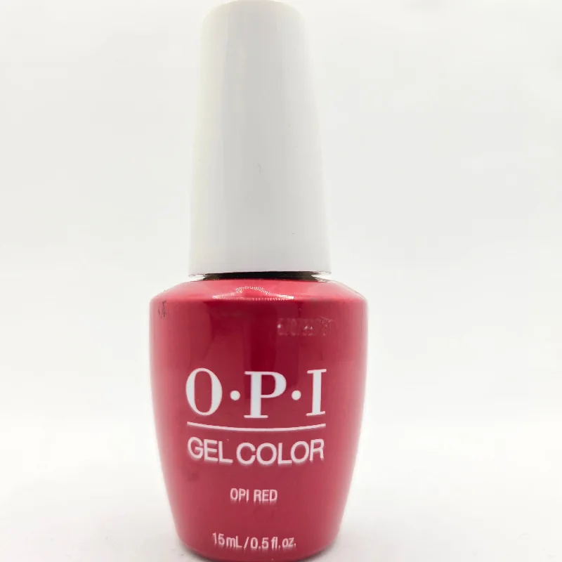 nail repair with seasonal nail serum-OPI GC L72 OPI RED