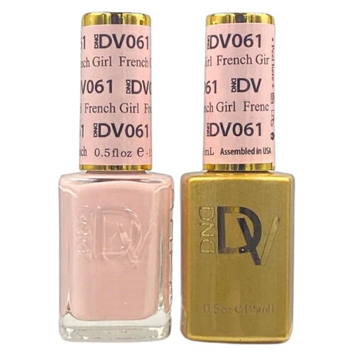 nail polish glistening cotton-DIVA Duo DV061 French Girl