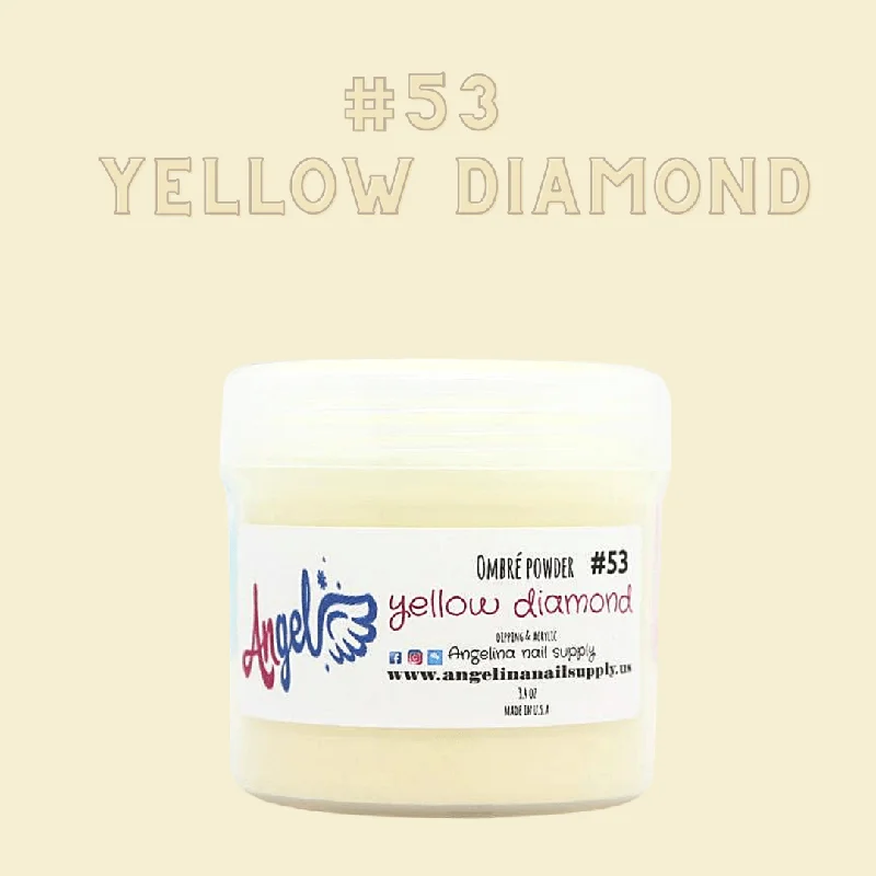 nail polish hot patio-Angel Ombre Powder 53 Yellow Diamond