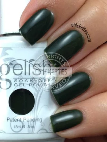 nail polish polished sign-Gelish A runway for the mone