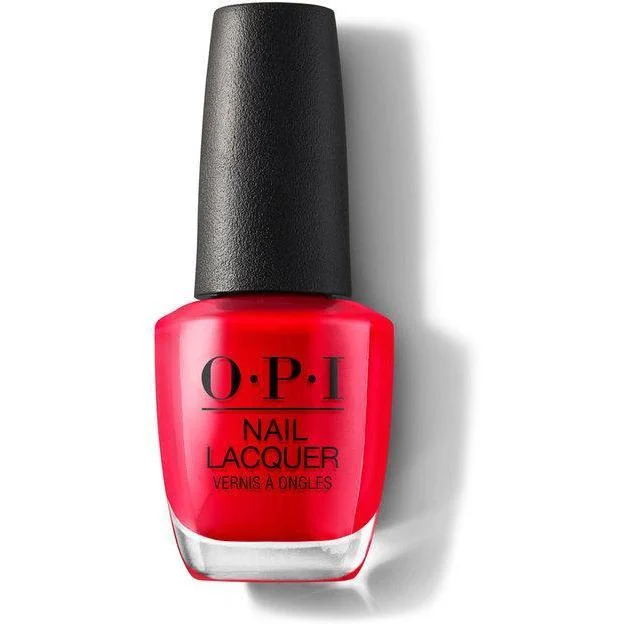 nail polish flashing fruit-OPI Nail Lacquer - Red My Fortune Cookie 0.5 oz - #NLH42