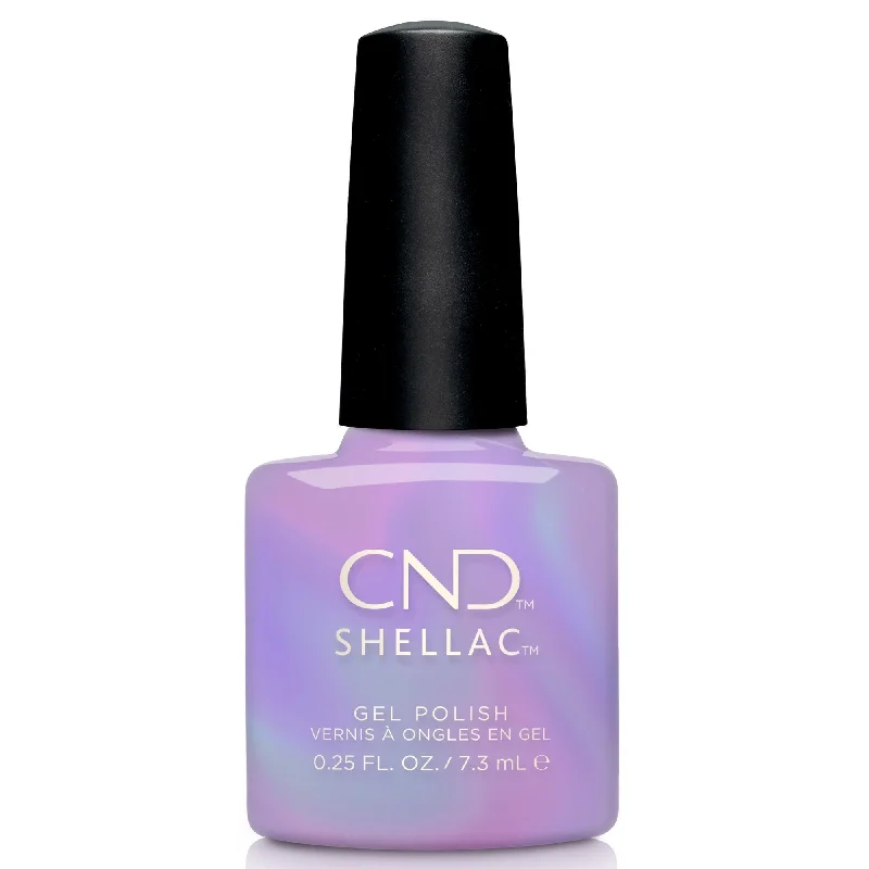 nail polish flashing rain-CND Shellac #168 Live Love Lavender