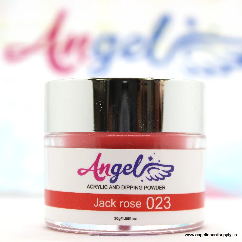 nail polish beaming drizzle-Angel Dip Powder D023 JACK ROSE