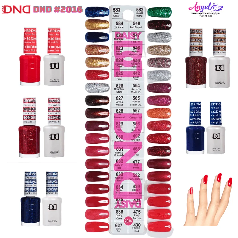 nail polish sleek trail-DND2016 Collection #2016 (Full Set 36 Colors)