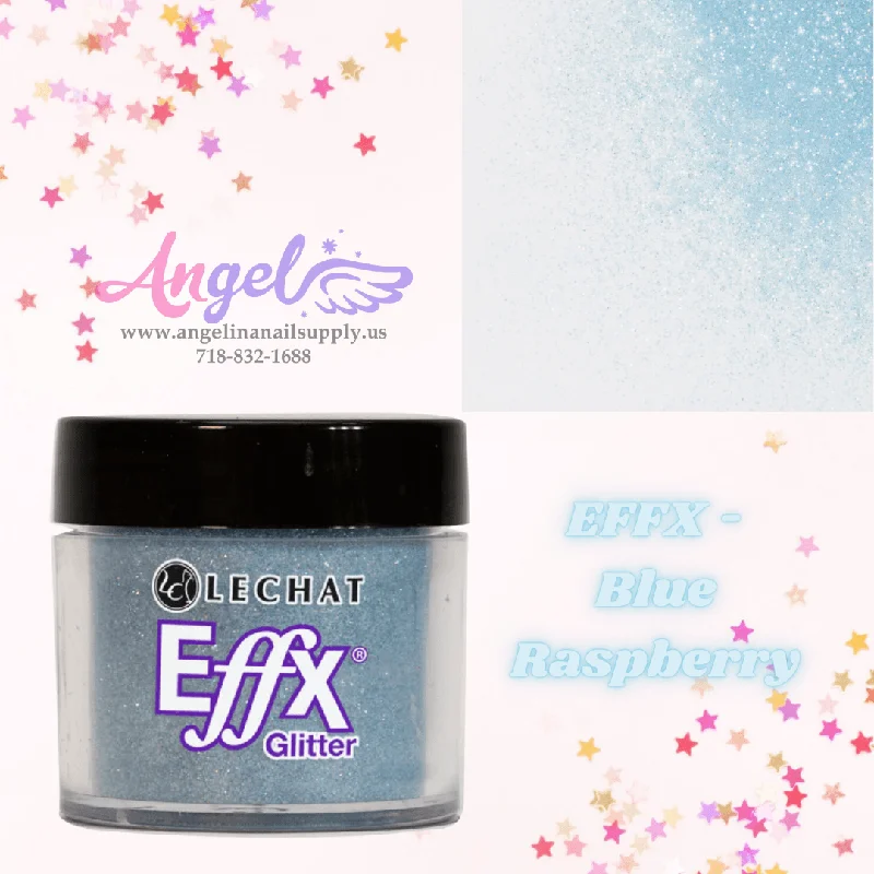 nail polish radiant whisper-Lechat Glitter EFFX-66 Blue Raspberry