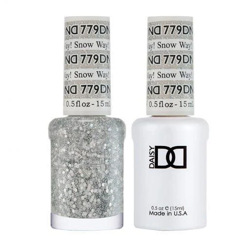 nail polish dusty canvas-Dnd Gel 779 Snow Way!