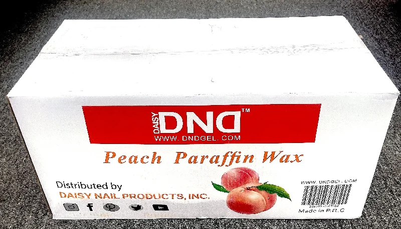 nail polish shimmering drawbridge-DND Paraffin Wax Peach (box/36lbs)