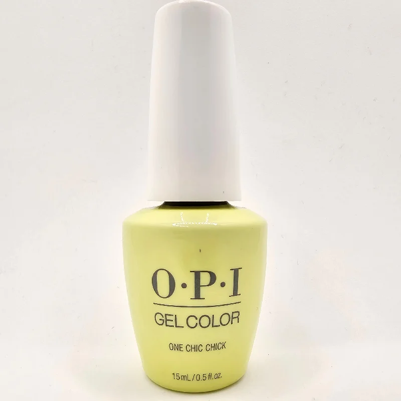 nail repair with deluxe nail oil-Opi GC T73 - Gel Color One Chic Chick