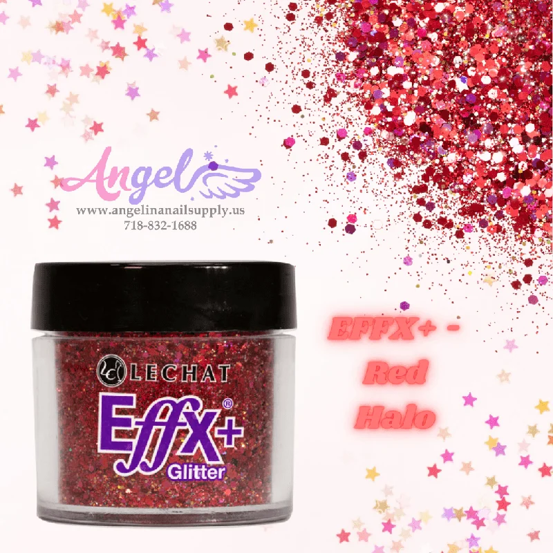 nail polish bold gem-Lechat Glitter EFFX+-40 Red Halo