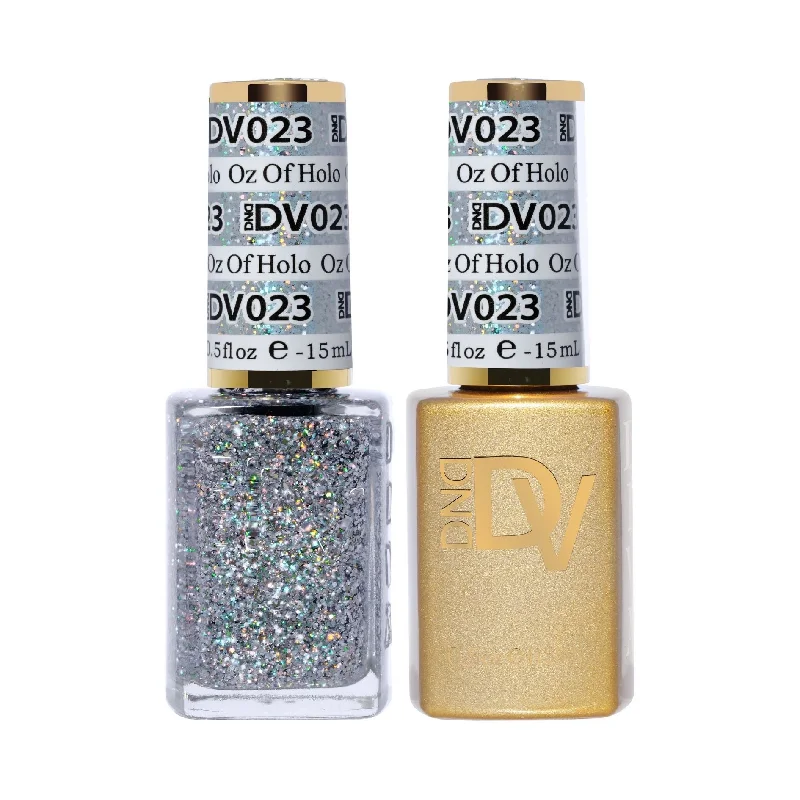 nail repair for nail durability maintenance tips-DND DIVA 023 Oz of Holo