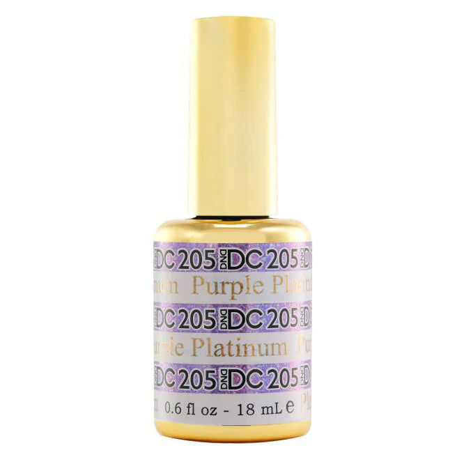 nail repair with Gosh nail treatment-DND DC - Platinum Collection - 205 - Purple Platinum