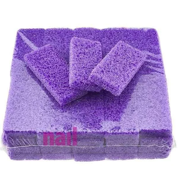 nail polish vivid sunset-Mini Disposable Pumice Bar (Pack/40pcs - purple)