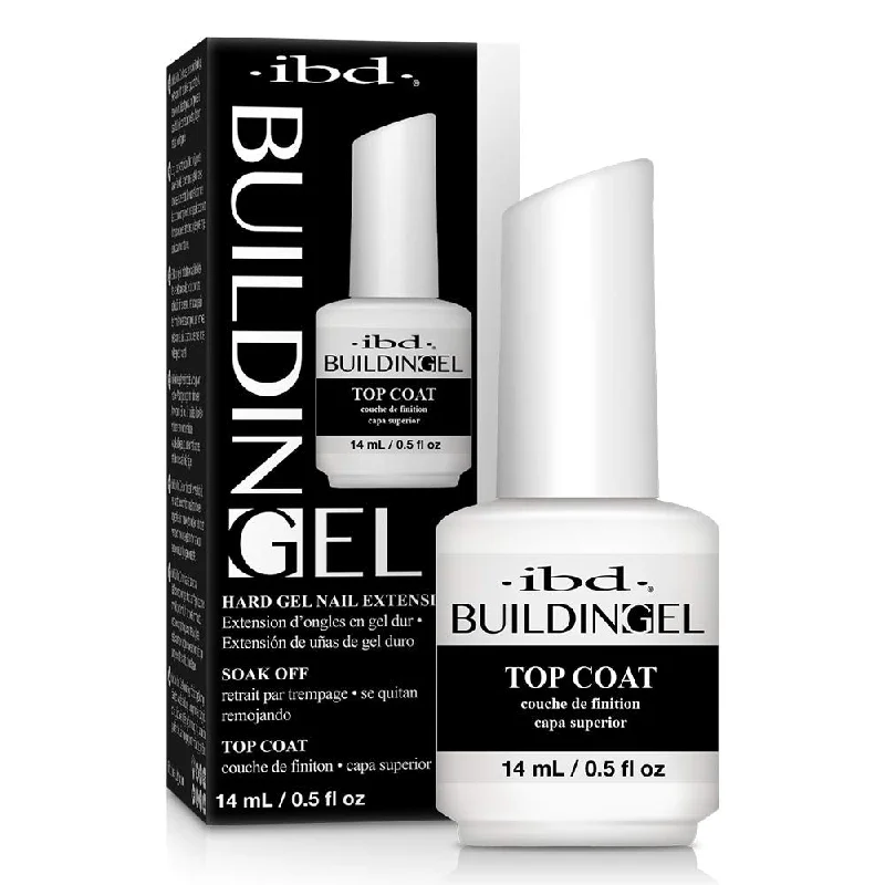 nail repair for nail shine enhancement-62491 ibd BUILDING GEL - TOP COAT - 0.5oz