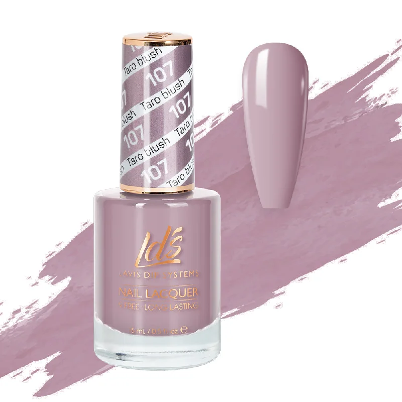 nail polish stylish wrench-LDS Nail Lacquer - 107 Taro Blush