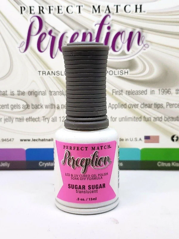 nail polish brilliant splash-Perception Translucent Gel 01 Sugar Sugar | Perfect Match