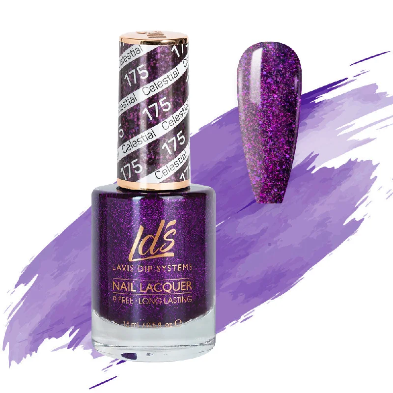 nail polish polished plum-LDS Nail Lacquer - 175 Celestial