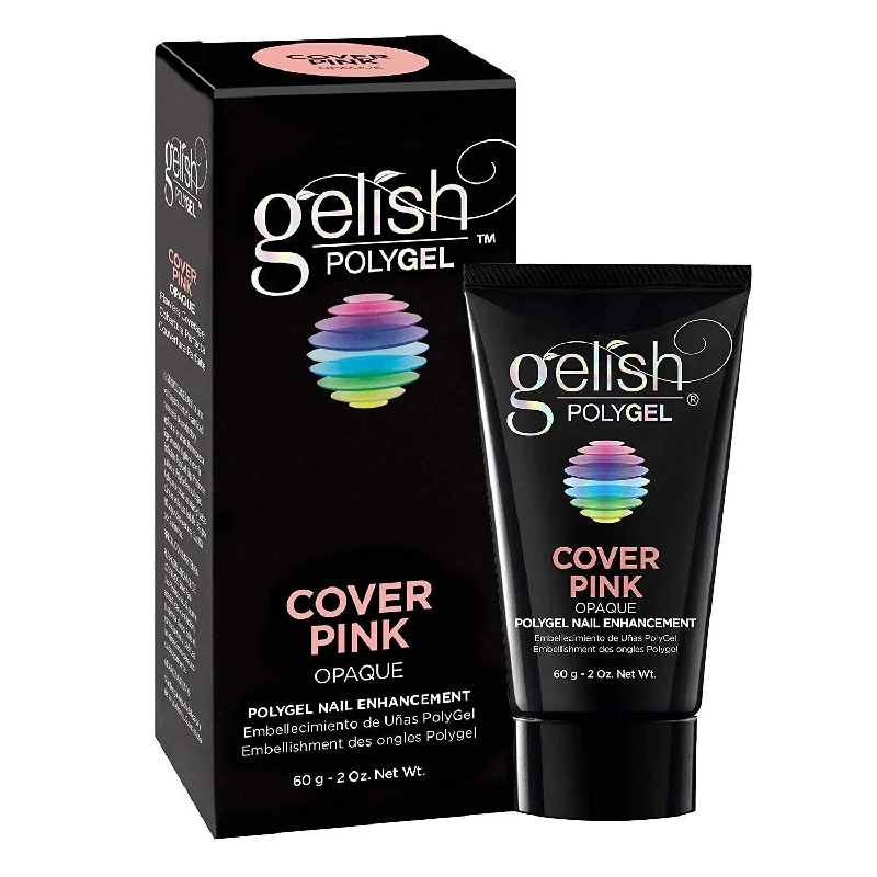 nail polish glowing polish-Gelish PolyGel | Cover Pink (2 oz)