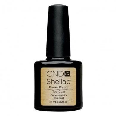 nail polish sparkling silk-CND Shellac Top Gel