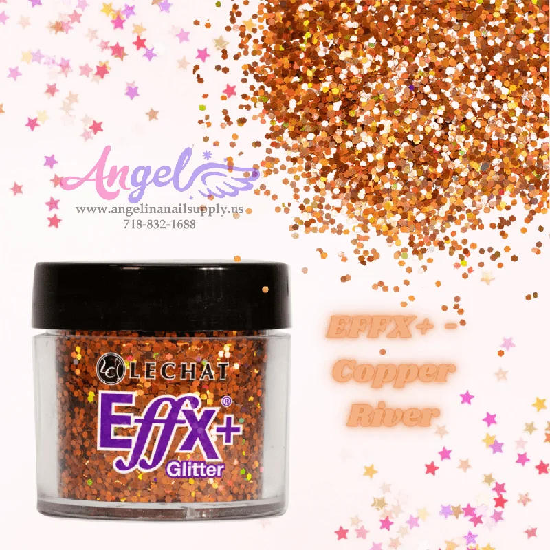 nail polish dusty totem-Lechat Glitter EFFX+-22 Copper River