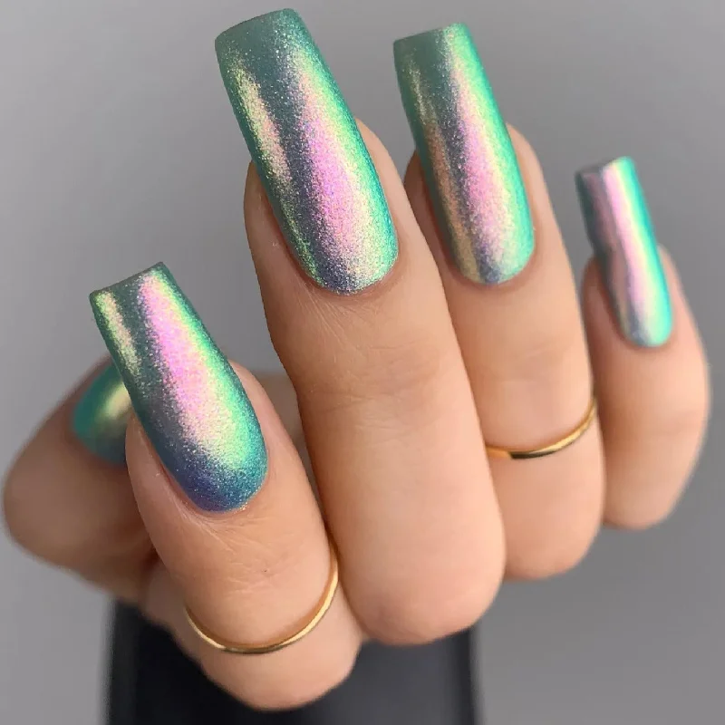 nail polish twinkling rain-Mooncat - Mermaid Bait