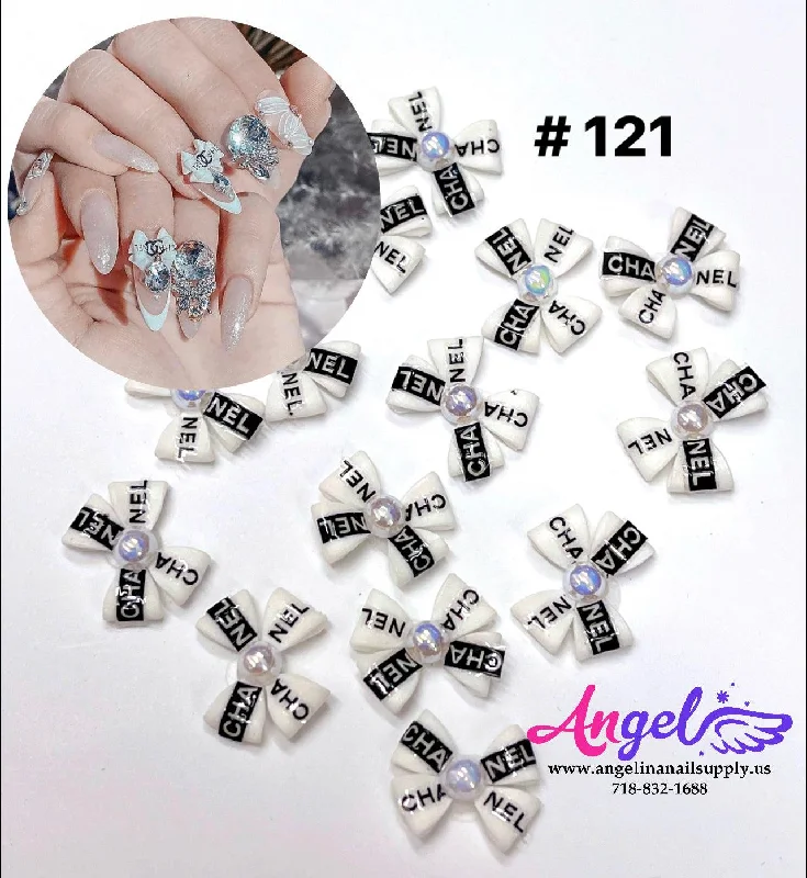 nail polish flashing route-Handmade Nail 3D Flower (#121 - #130)