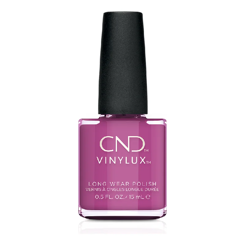 nail repair with Bourjois nail polish-CND VINYLUX 312 PSYCHEDELIC