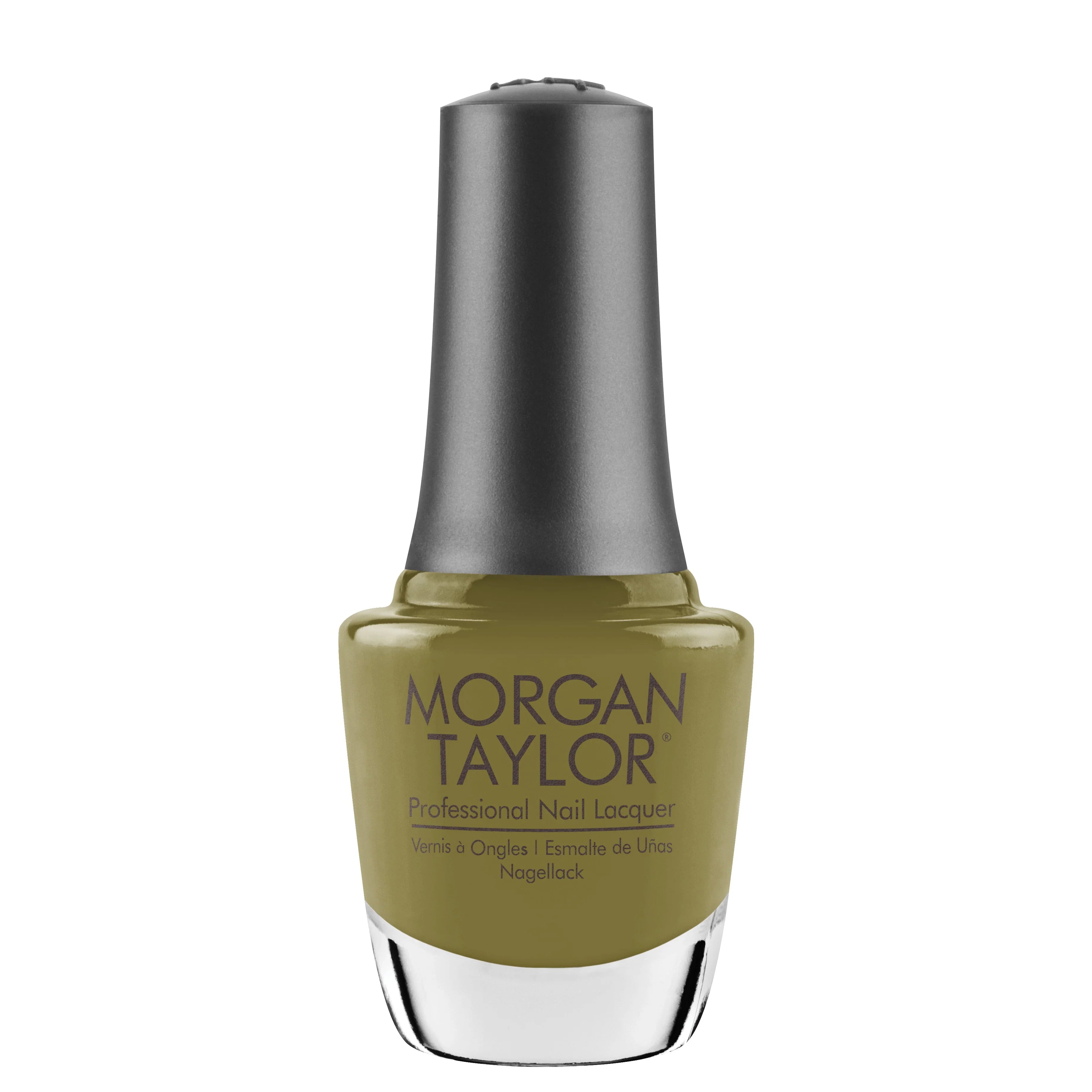 nail polish dark smoke-Morgan Taylor 496 - Lost My Terrain Of Thought - Nail Lacquer 0.5oz