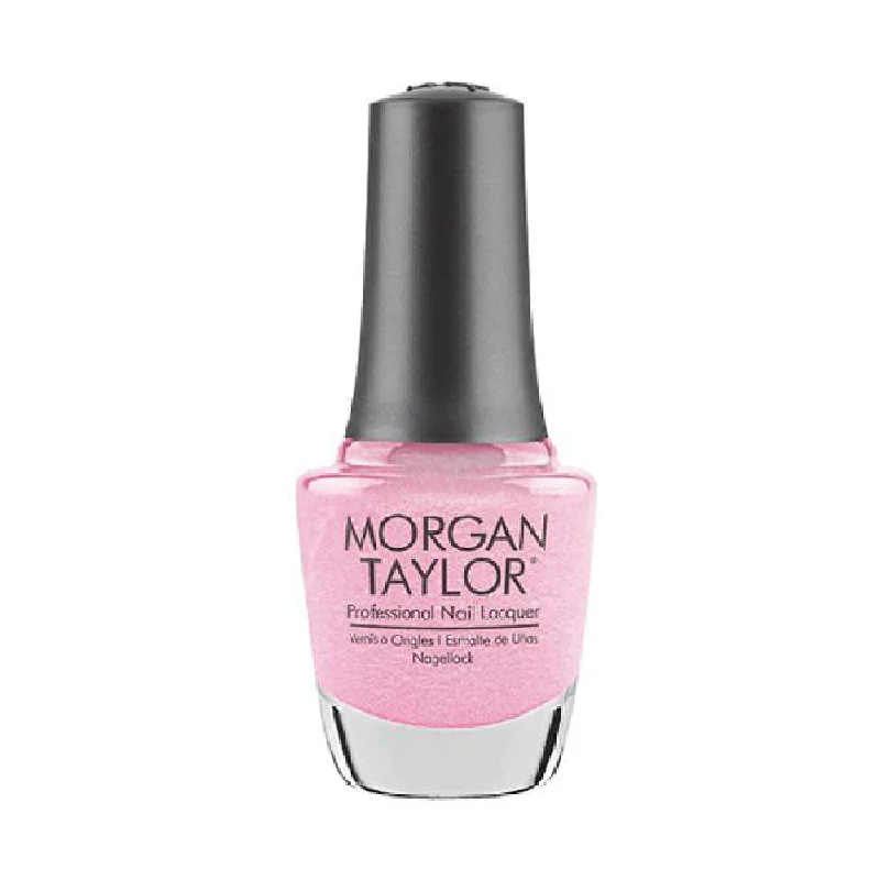 nail polish shimmering wax-Morgan Taylor 815 - Light Elegant - Nail Lacquer 0.5 oz - 3110815