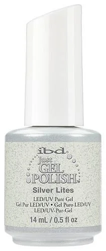 nail polish gleaming outline-IBD Gel 572 Silver Lite