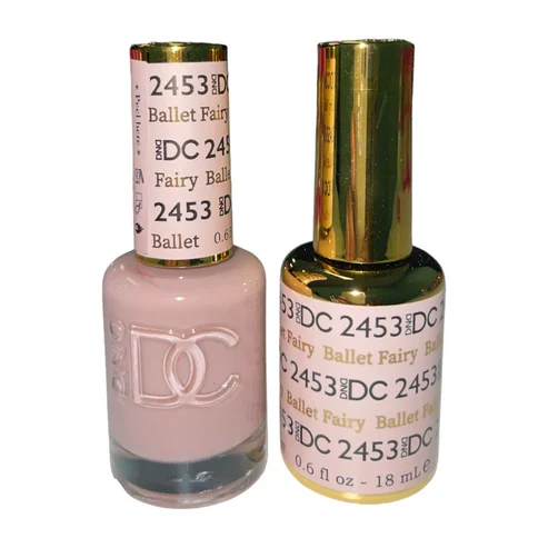 nail repair for nail resilience maintenance hacks-#2453 DND DC DUO SHEER COLLECTION -  BALLET FAIRY