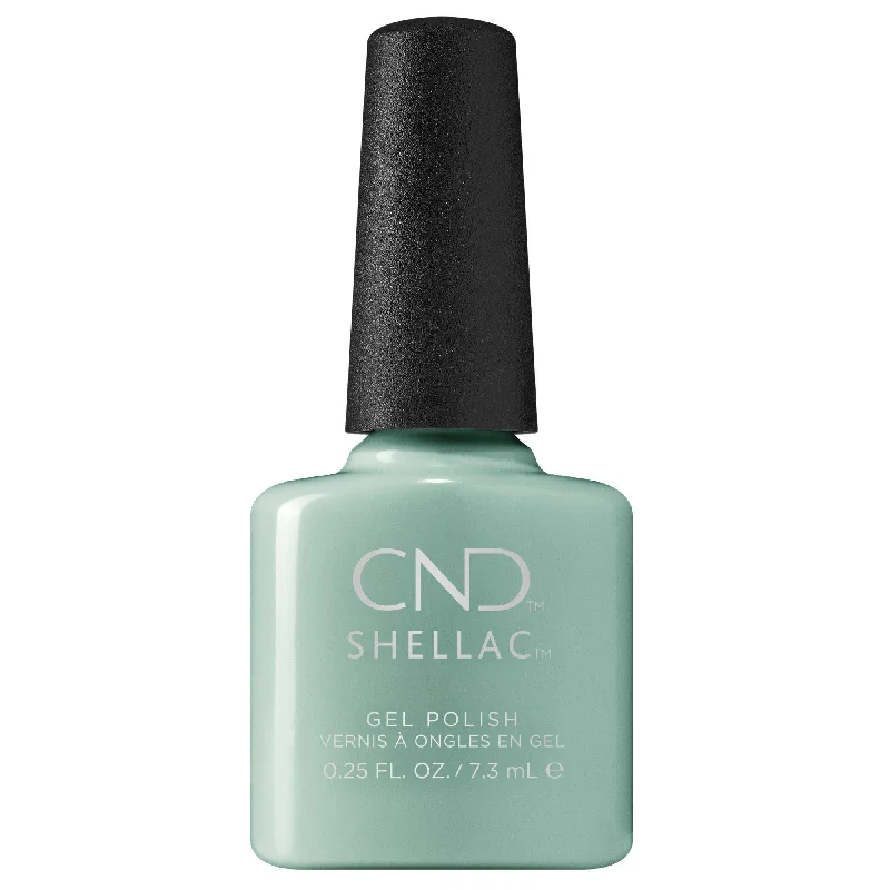 nail polish refined corduroy-CND Shellac #072 Morning Dew