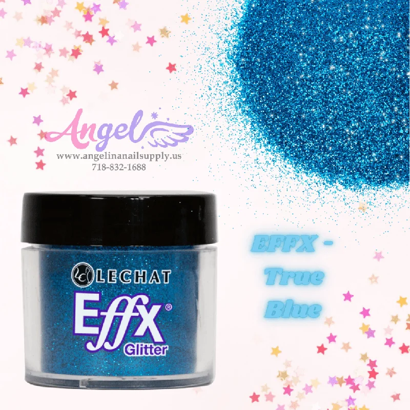 nail polish soft shadow-Lechat Glitter EFFX-16 True Blue