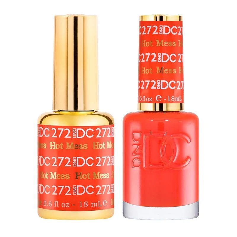 nail polish vibrant paper-DC Duo 272 Hot Mess