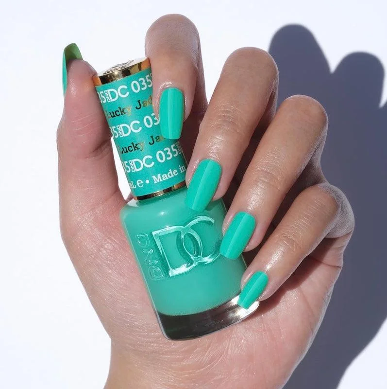 nail polish rich feather-DC Duo 035 Lucky Jade