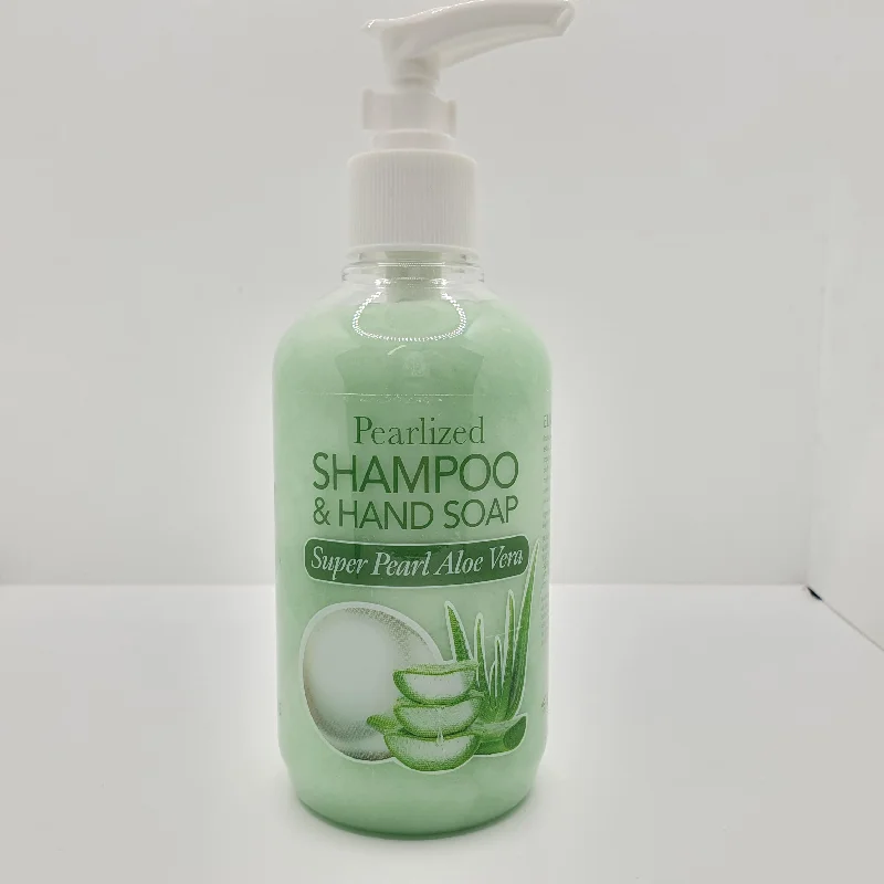 nail repair for gardening enthusiasts-LAPALM SHAMPOO & HAND SOAP - SUPER PEARL ALOE VERA - 8 OZ