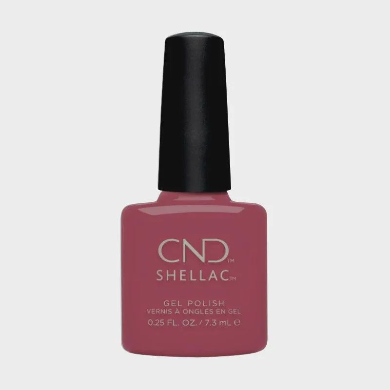 nail polish glistening thunder-CND Shellac #076 Rose-Mance