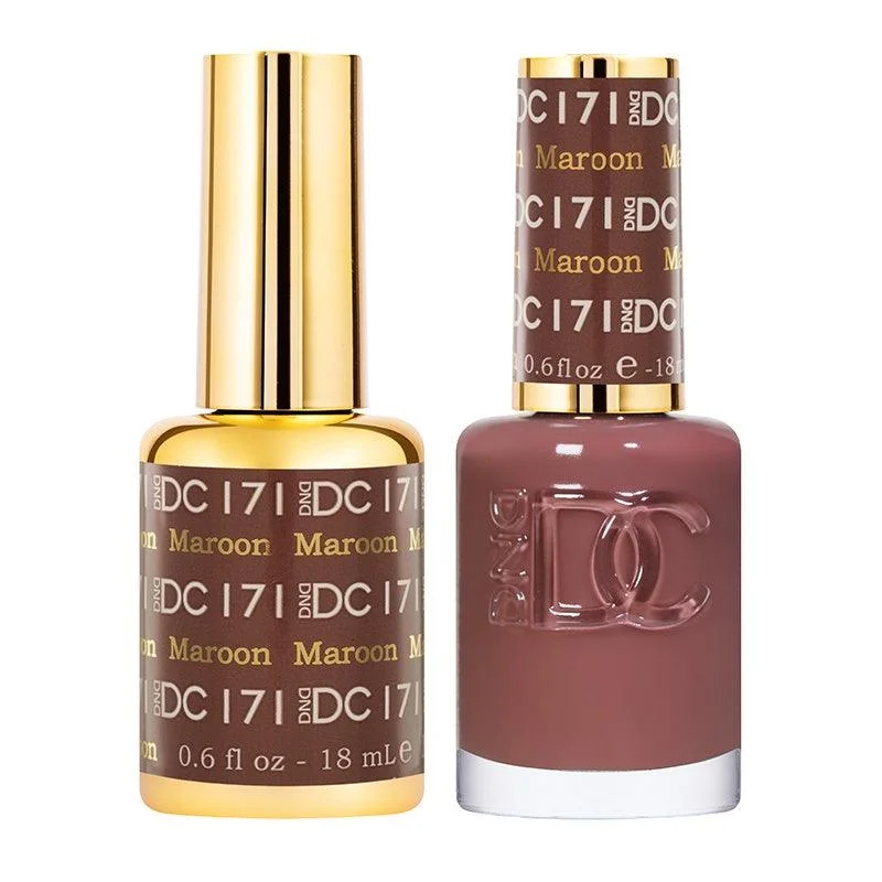 nail polish smooth tiara-DC Duo 171 Maroon