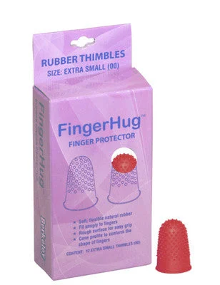 nail repair with quick-fix cream-FP201-0  FINGER HUG RUBBER THIMBLES 12/PKG - SMALL