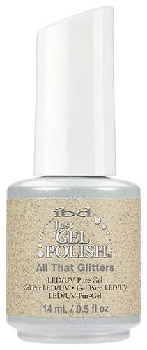 nail polish fierce reflection-IBD Gel 540 All That Glitter