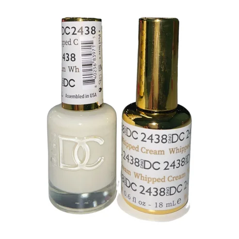 nail repair with late-night serum-#2438 DND DC DUO SHEER COLLECTION - WHIPPED CREAM