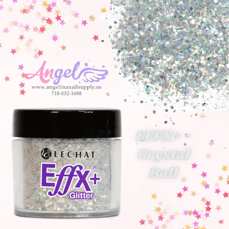 nail polish charred ink-Lechat Glitter EFFX+-48 Crystal Ball