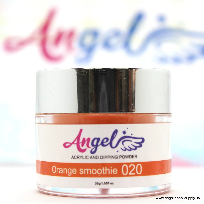 nail polish sleek hail-Angel Dip Powder D020 ORANGE SMOOTHIE